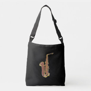 Saxofone Crossbody Tas