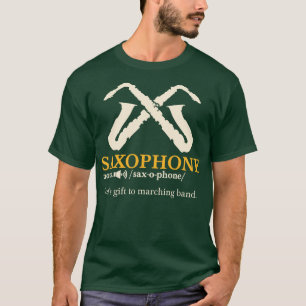 Saxofone-definitie T-shirt