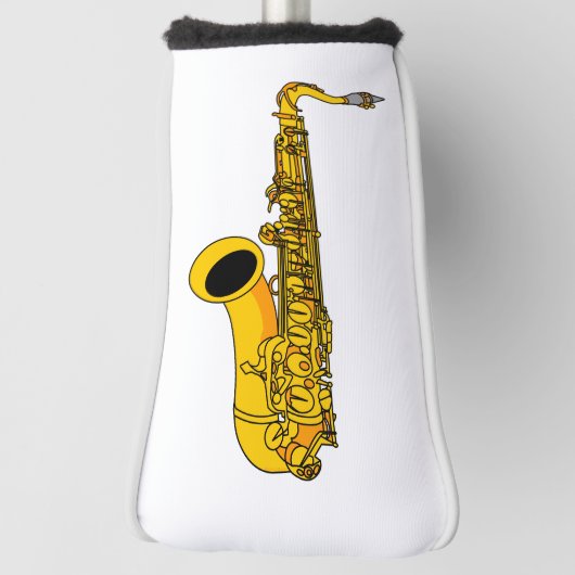 Saxofone Golfheadcover (Draai 90)