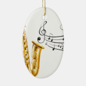 Saxofone Keramisch Ornament (Rechts)