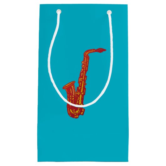 Saxofone Klein Cadeauzakje (Voorkant)