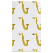 Saxofone Klein Cadeauzakje (Achterkant)