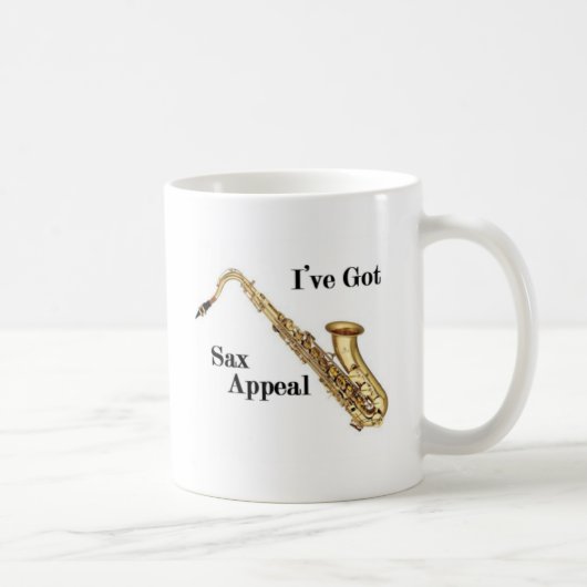 Saxofone Koffiemok (Rechts)