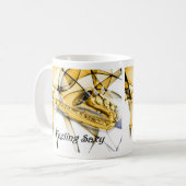 Saxofone Koffiemok (Voorkant links)