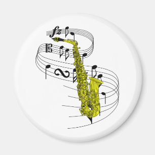 Saxofone Magneet
