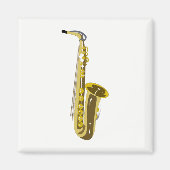 Saxofone Magneet (Voorkant)