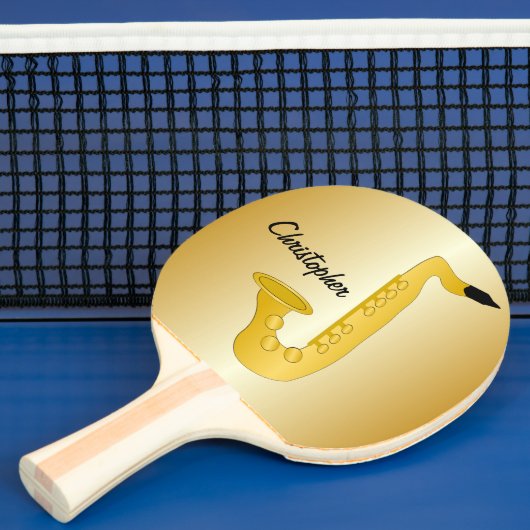 Saxofone-ontwerp Tafeltennisbatje (Insitu)