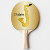 Saxofone-ontwerp Tafeltennisbatje (Voorkant)