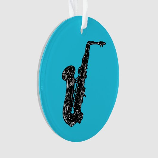 Saxofone Ornament (voorkant)