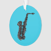 Saxofone Ornament (voorkant)