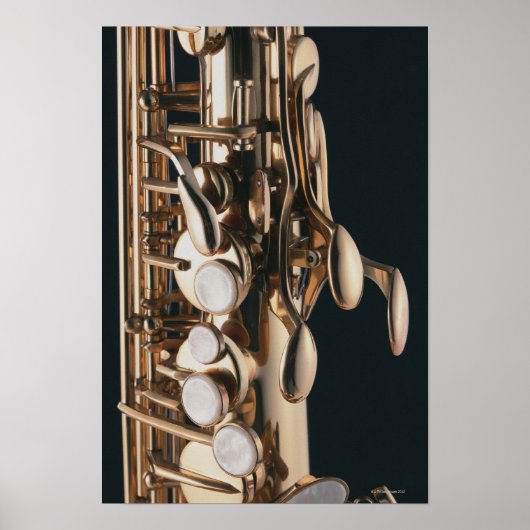 Saxofone Poster (Voorkant)
