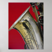 Saxofone Poster (Voorkant)