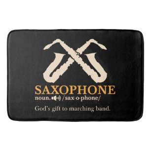 Saxofone - Saxophone Definition Badmat
