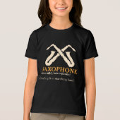 Saxofone - Saxophone Definition Tri-Blend Shirt (Voorkant)
