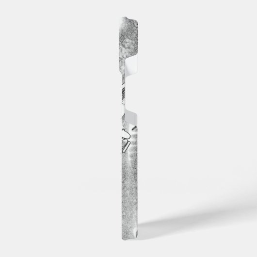 saxofone-speler iPhone hoesje (Linkerkant)