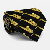 Saxofone Stropdas (Opgerold)