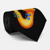 Saxofone Stropdas (Opgerold)