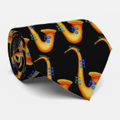 Saxofone Stropdas (Opgerold)