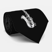 Saxofone Stropdas (Opgerold)