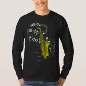 Saxofone T-shirt (Voorkant)