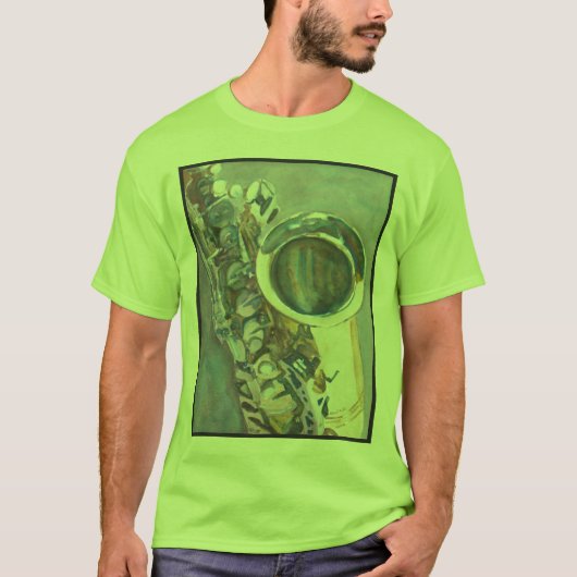 Saxofone T-shirt (Voorkant)