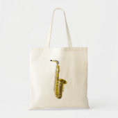 Saxofone Tote Bag (Voorkant)