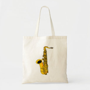 Saxofone Tote Bag