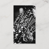 Saxofone Visitekaartje (Achterkant)
