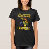 Saxofone voor mannen Reed Instrument 1 T-shirt (Voorkant)