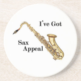 Saxofone Zandsteen Onderzetter