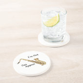 Saxofone Zandsteen Onderzetter (Zijkant)