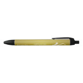 Saxofone Zwarte Inkt Pen (Bovenkant)