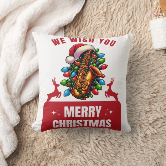 Saxofonist Saxofonist Sax Kussen (Deken)