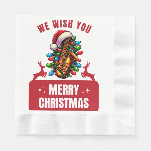 Saxofonist Saxofonist Sax Servet (Voorkant)