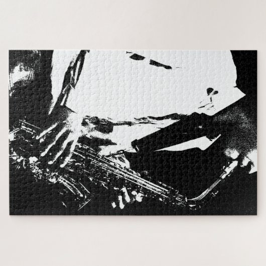 Saxofoon 20x30 1014pc jpcnm legpuzzel (Horizontaal)