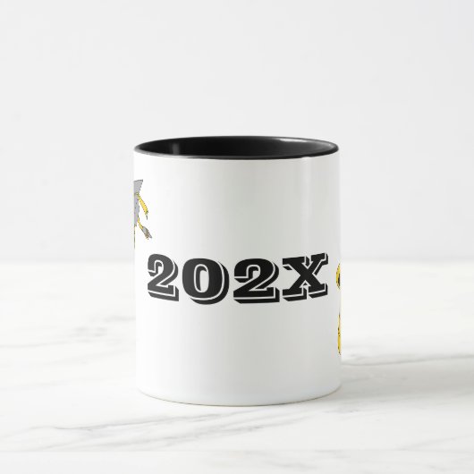 Saxofoon Afstuderen Mok (Midden)