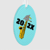 Saxofoon Afstuderen Ornament (voorkant)