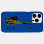 Saxofoon -  Case-Mate iPhone case (Achterkant (horizontaal))