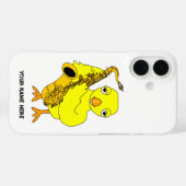 Saxofoon Chick Afstuderen Case-Mate iPhone Case (Achterkant (horizontaal))