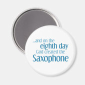 Saxofoon creatie magneet (Voorkant / Achterkant)