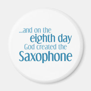 Saxofoon creatie magneet