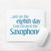 Saxofoon creatie muismat (Met muis)