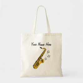 Saxofoon Custom Canvas tas Saxofonist Gift