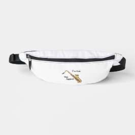 Saxofoon Fanny Pack Heuptasje