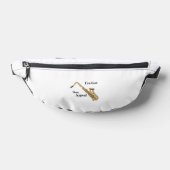 Saxofoon Fanny Pack Heuptasje (Liggend)