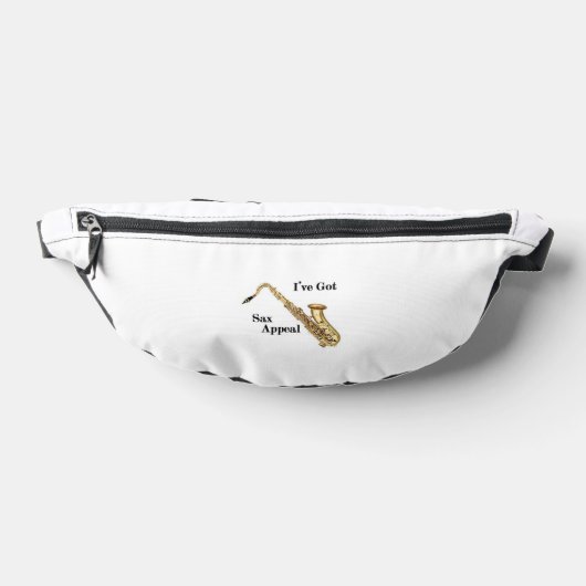 Saxofoon Fanny Pack Heuptasje (Liggend)