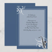 Saxofoon Full Color Kaart (Voorkant / Achterkant)