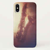 SAXOFOON FUNKY JAZZ IPHONE HOESJE (Achterkant)