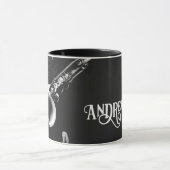 Saxofoon gepersonaliseerd mok (Midden)