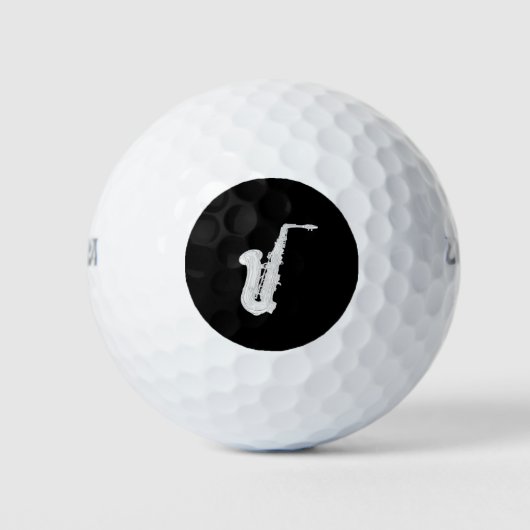 Saxofoon Golfballen (Voorkant)